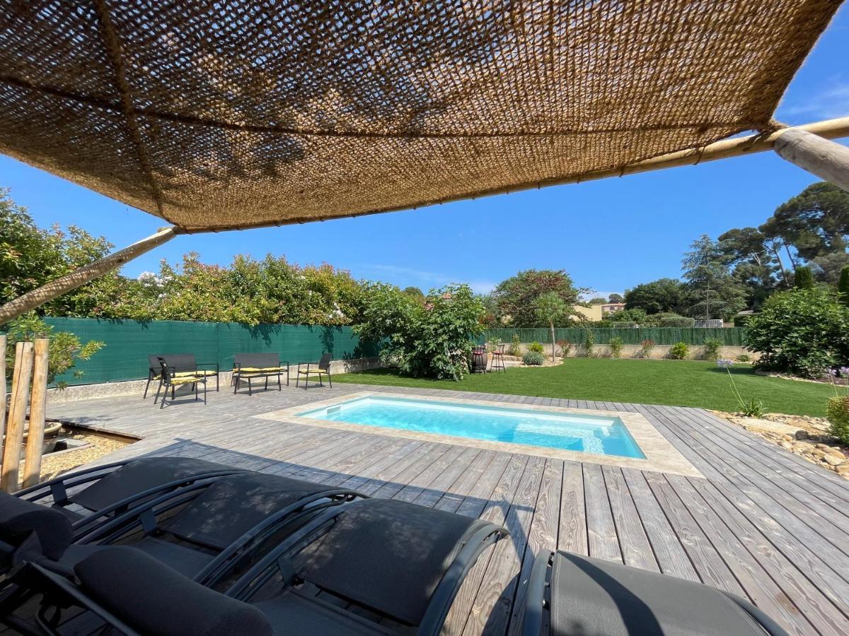 Mas Provencale Jardin Piscine Villa Saint-Cyr-sur-Mer Buitenkant foto
