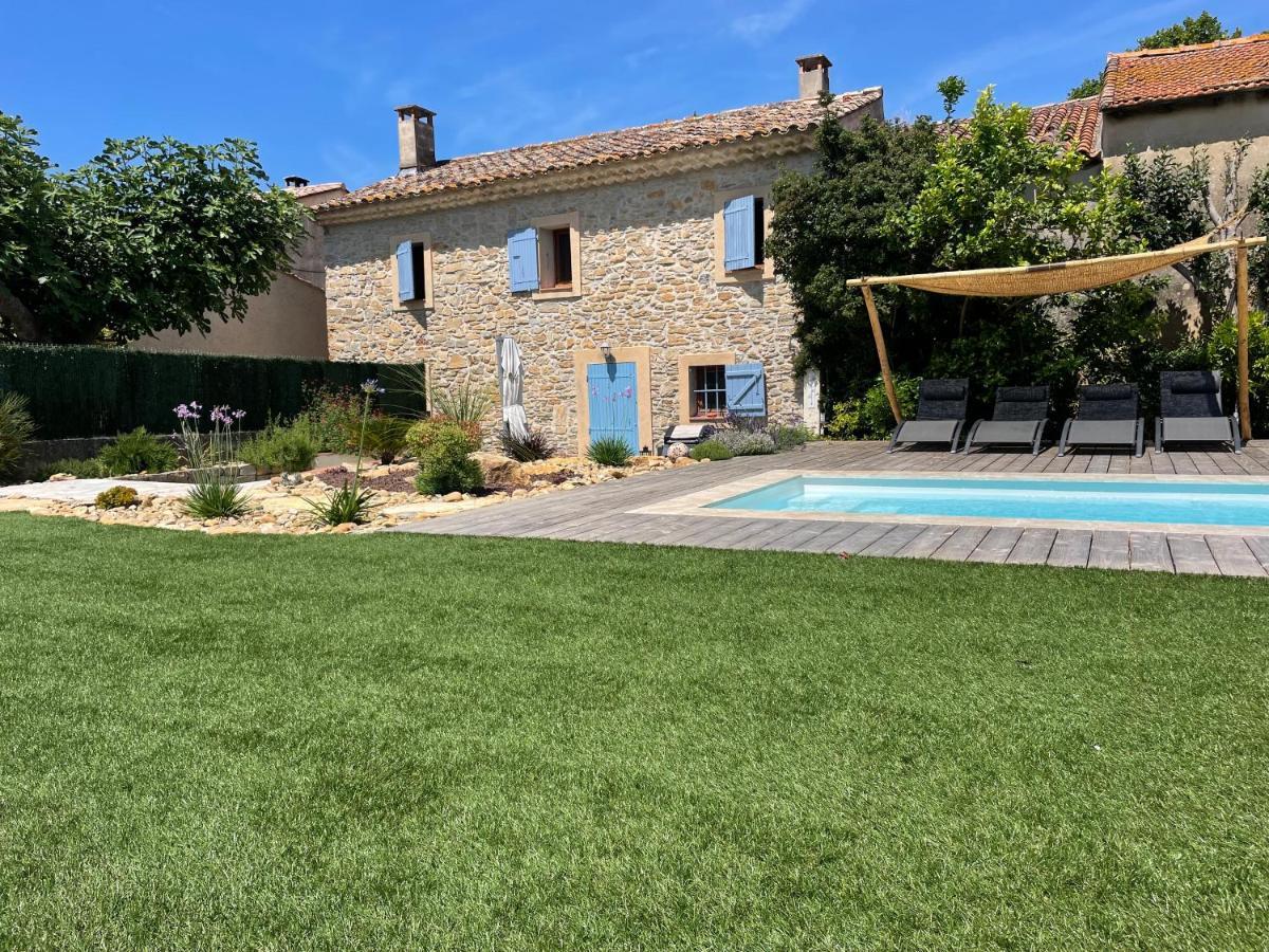 Mas Provencale Jardin Piscine Villa Saint-Cyr-sur-Mer Buitenkant foto
