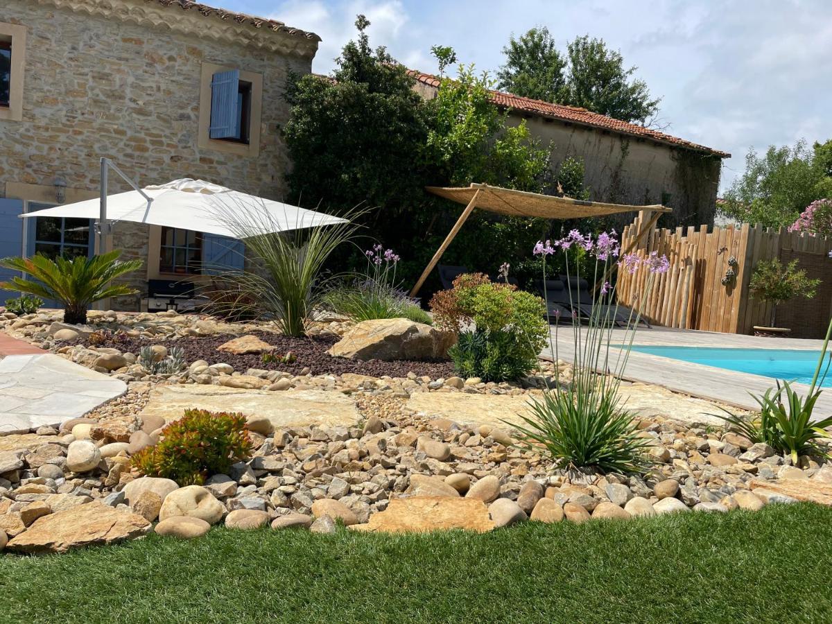 Mas Provencale Jardin Piscine Villa Saint-Cyr-sur-Mer Buitenkant foto