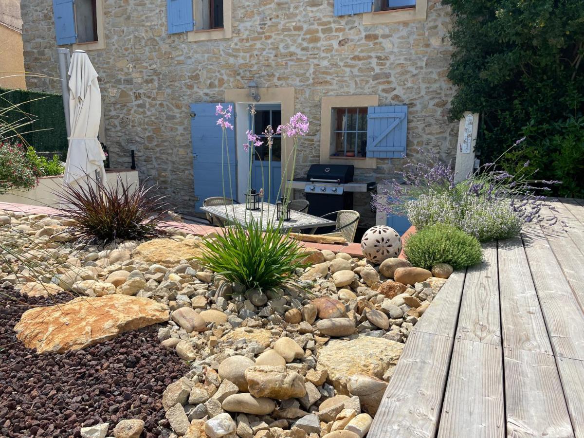 Mas Provencale Jardin Piscine Villa Saint-Cyr-sur-Mer Buitenkant foto