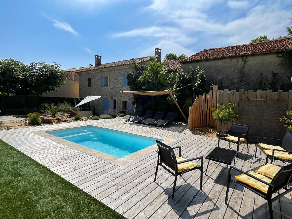 Mas Provencale Jardin Piscine Villa Saint-Cyr-sur-Mer Buitenkant foto